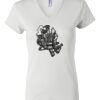 Women's Short Sleeve V-Neck T-Shirt Thumbnail