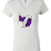 Women's Short Sleeve V-Neck T-Shirt Thumbnail