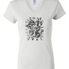 Women's Short Sleeve V-Neck T-Shirt Thumbnail