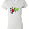 Women's Short Sleeve V-Neck T-Shirt Thumbnail