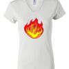 Women's Short Sleeve V-Neck T-Shirt Thumbnail