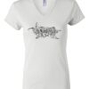 Women's Short Sleeve V-Neck T-Shirt Thumbnail