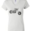 Women's Short Sleeve V-Neck T-Shirt Thumbnail