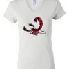 Women's Short Sleeve V-Neck T-Shirt Thumbnail