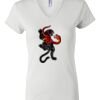 Women's Short Sleeve V-Neck T-Shirt Thumbnail