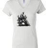 Women's Short Sleeve V-Neck T-Shirt Thumbnail