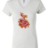 Women's Short Sleeve V-Neck T-Shirt Thumbnail