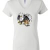 Women's Short Sleeve V-Neck T-Shirt Thumbnail