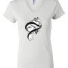 Women's Short Sleeve V-Neck T-Shirt Thumbnail