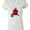 Women's Short Sleeve V-Neck T-Shirt Thumbnail