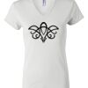 Women's Short Sleeve V-Neck T-Shirt Thumbnail