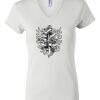 Women's Short Sleeve V-Neck T-Shirt Thumbnail