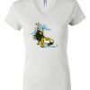 Women's Short Sleeve V-Neck T-Shirt Thumbnail