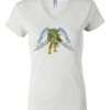 Women's Short Sleeve V-Neck T-Shirt Thumbnail