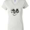 Women's Short Sleeve V-Neck T-Shirt Thumbnail