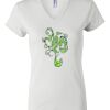 Women's Short Sleeve V-Neck T-Shirt Thumbnail