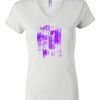 Women's Short Sleeve V-Neck T-Shirt Thumbnail