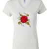 Women's Short Sleeve V-Neck T-Shirt Thumbnail