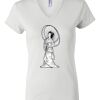 Women's Short Sleeve V-Neck T-Shirt Thumbnail