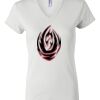 Women's Short Sleeve V-Neck T-Shirt Thumbnail