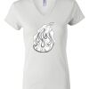 Women's Short Sleeve V-Neck T-Shirt Thumbnail