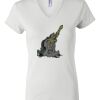 Women's Short Sleeve V-Neck T-Shirt Thumbnail