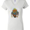 Women's Short Sleeve V-Neck T-Shirt Thumbnail