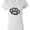 Women's Short Sleeve V-Neck T-Shirt Thumbnail