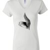 Women's Short Sleeve V-Neck T-Shirt Thumbnail