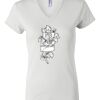 Women's Short Sleeve V-Neck T-Shirt Thumbnail