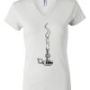 Women's Short Sleeve V-Neck T-Shirt Thumbnail