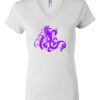 Women's Short Sleeve V-Neck T-Shirt Thumbnail