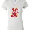 Women's Short Sleeve V-Neck T-Shirt Thumbnail