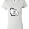 Women's Short Sleeve V-Neck T-Shirt Thumbnail