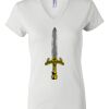 Women's Short Sleeve V-Neck T-Shirt Thumbnail