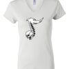 Women's Short Sleeve V-Neck T-Shirt Thumbnail