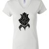 Women's Short Sleeve V-Neck T-Shirt Thumbnail