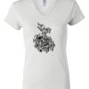 Women's Short Sleeve V-Neck T-Shirt Thumbnail