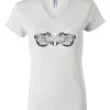 Women's Short Sleeve V-Neck T-Shirt Thumbnail