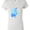 Women's Short Sleeve V-Neck T-Shirt Thumbnail