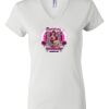 Women's Short Sleeve V-Neck T-Shirt Thumbnail