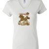 Women's Short Sleeve V-Neck T-Shirt Thumbnail