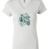 Women's Short Sleeve V-Neck T-Shirt Thumbnail