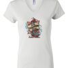 Women's Short Sleeve V-Neck T-Shirt Thumbnail