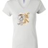 Women's Short Sleeve V-Neck T-Shirt Thumbnail