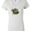 Women's Short Sleeve V-Neck T-Shirt Thumbnail