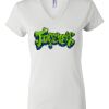 Women's Short Sleeve V-Neck T-Shirt Thumbnail