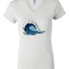 Women's Short Sleeve V-Neck T-Shirt Thumbnail