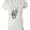 Women's Short Sleeve V-Neck T-Shirt Thumbnail