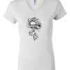 Women's Short Sleeve V-Neck T-Shirt Thumbnail